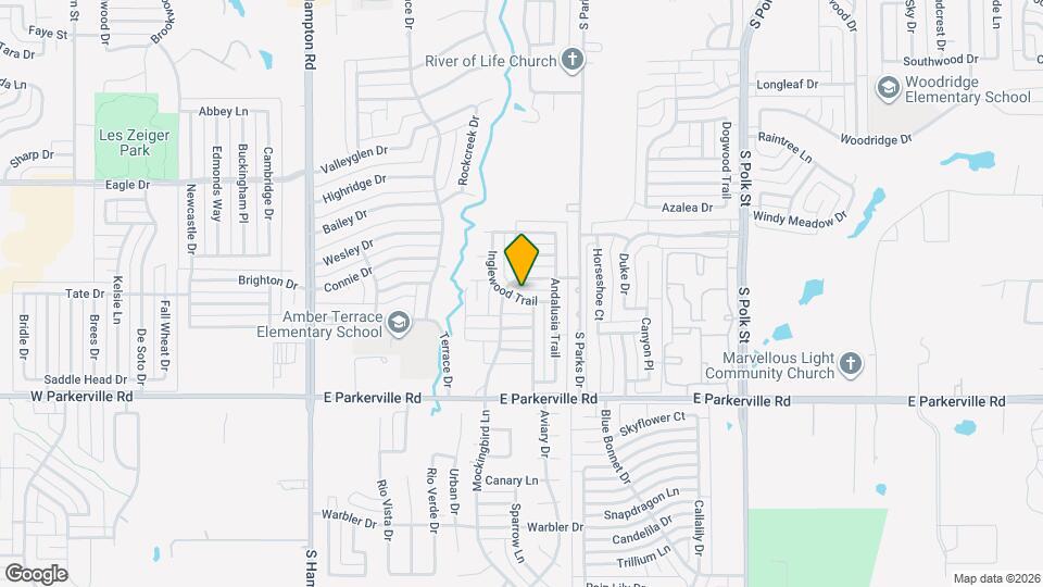 704 Inglewood Trail Map and Location Details