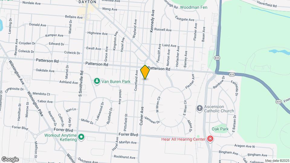 1840 Culver Ave Map and Location Details