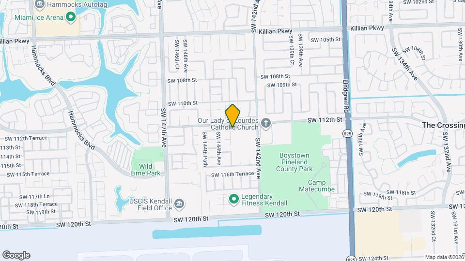 11255 SW 143rd Ct Map and Location Details