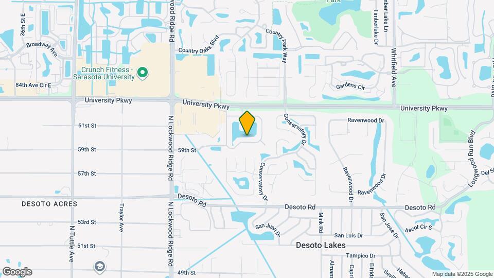 3688 Parkridge Cir Map and Location Details