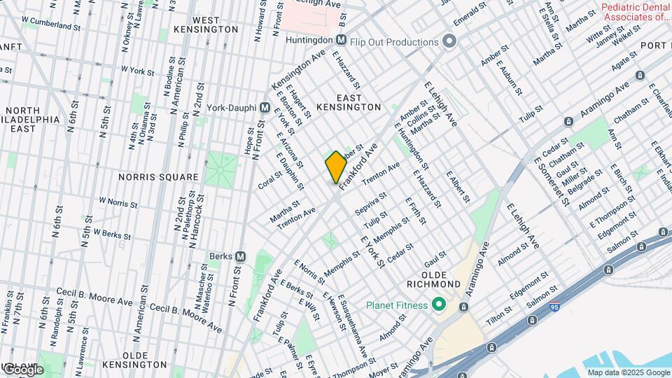 2406 Frankford Ave Map and Location Details