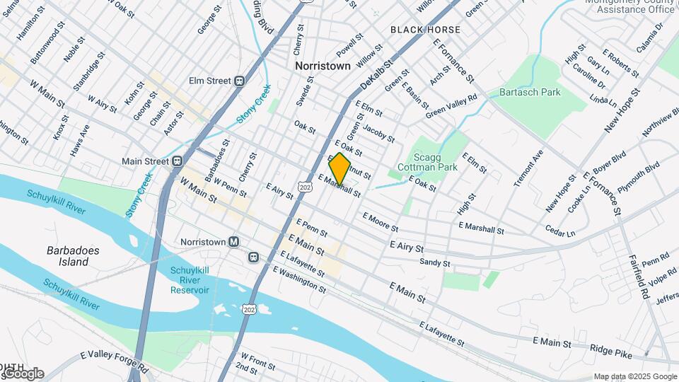 220 E Marshall St Map and Location Details