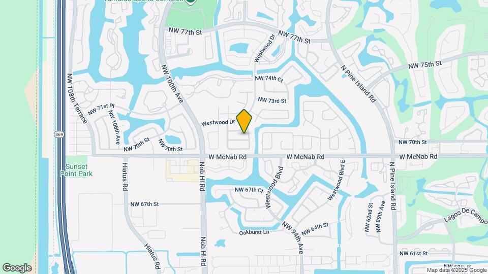 9703 NW 70th Ct Map and Location Details