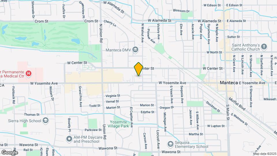 111 N Walnut Ave Map and Location Details
