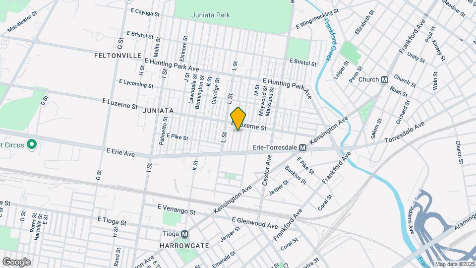 3934 Glendale St Map and Location Details