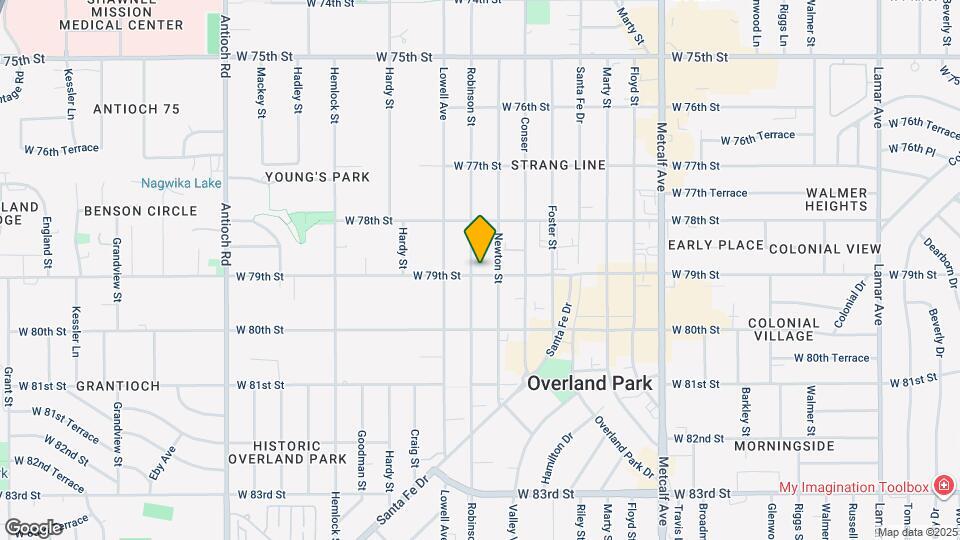 7839 Robinson St Map and Location Details