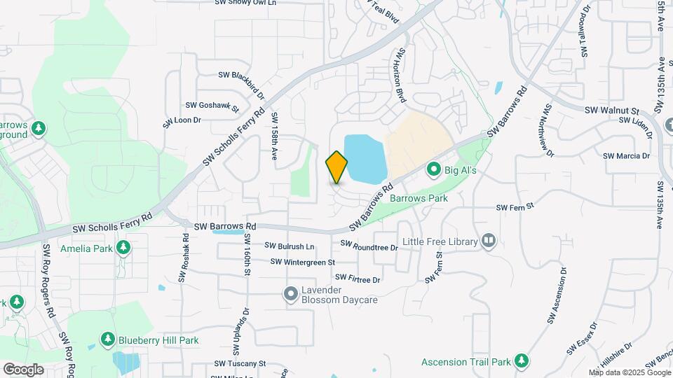 15411 SW Mallard Dr Map and Location Details