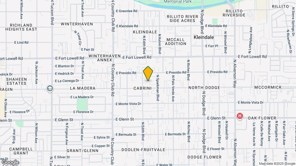 3030 N Edith Blvd Map and Location Details