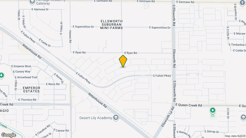 20399 E Mockingbird Dr Map and Location Details