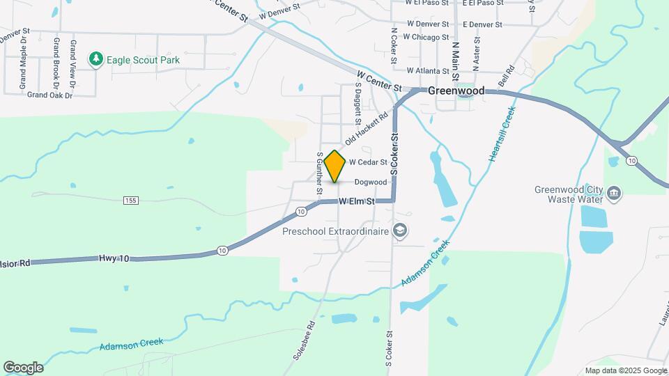 409 W Dogwood St Map and Location Details