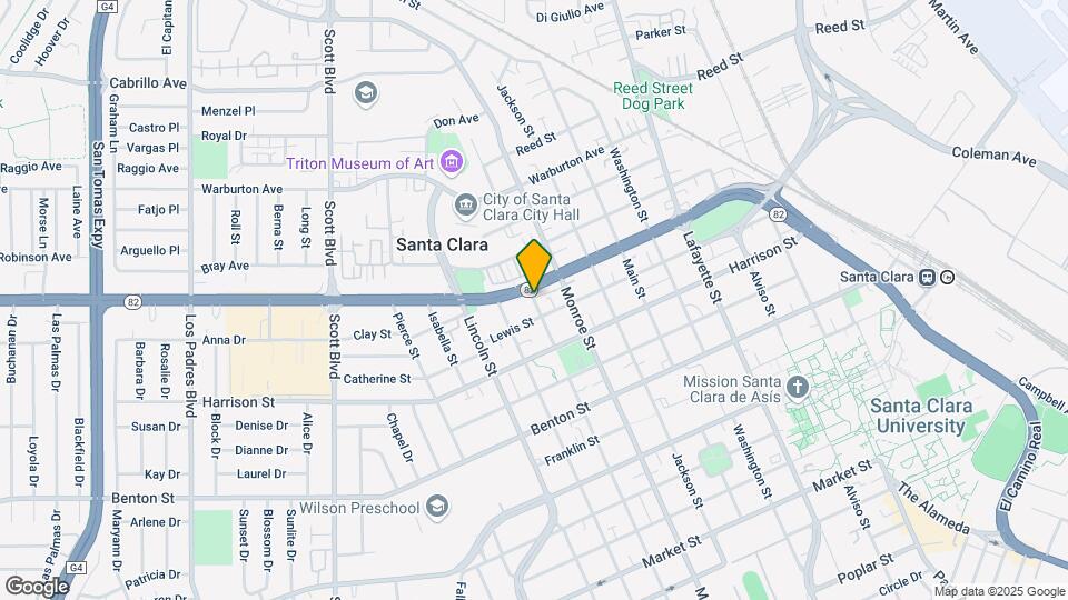 1485 Madison St Map and Location Details