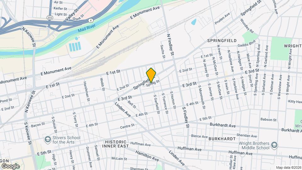 29 N Garfield St Map and Location Details