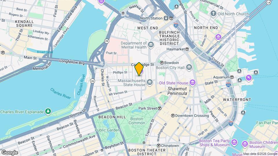 36C Joy St Map and Location Details