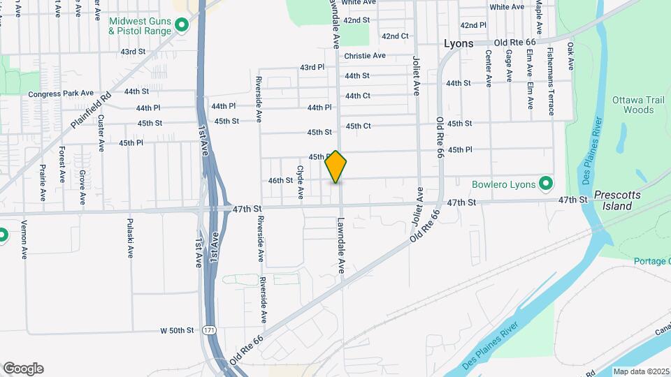 4602-4626 S Lawndale Ave Map and Location Details