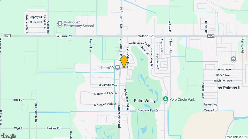 1500 Palm Valley Dr W Map and Location Details