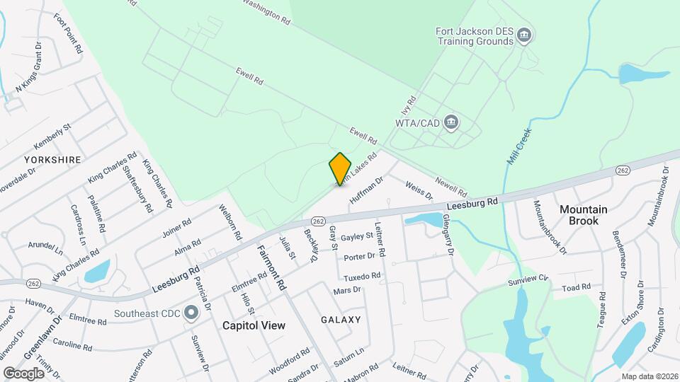 2100 Twin Lakes Rd Map and Location Details