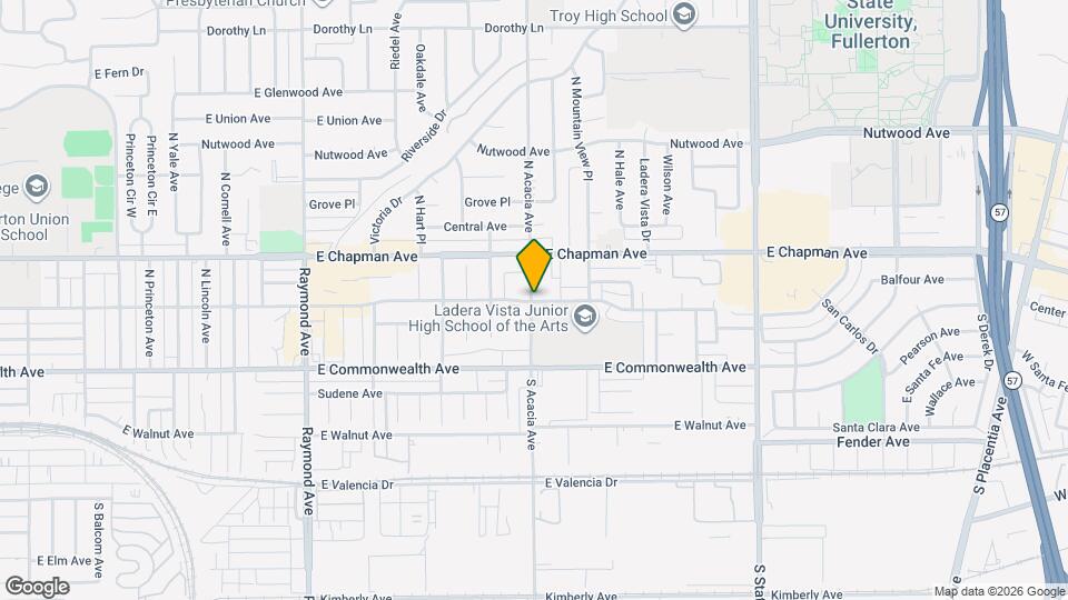 1801-1809 E Wilshire Ave, Unit 1801-1 Mapa y Detalles de la Ubicación