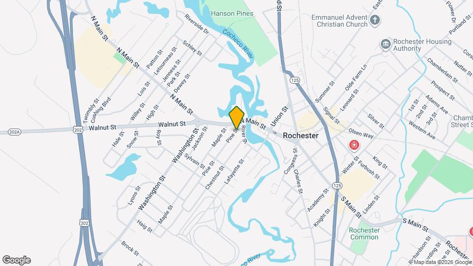 12 Pine St Mapa y Detalles de la Ubicación