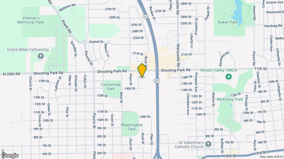 1211 15th St Map and Location Details