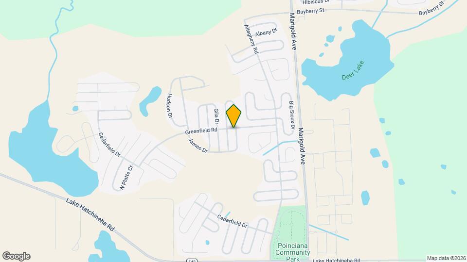 802 James Dr Mapa y Detalles de la Ubicación