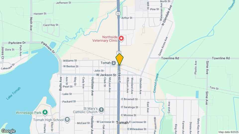 1-603 1/2 N Superior Ave Map and Location Details