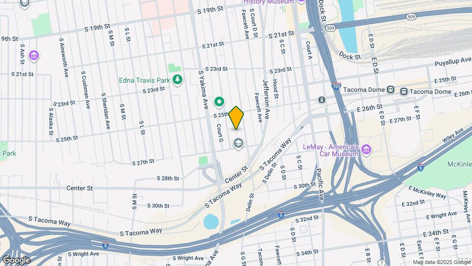 613 S 27th St Map and Location Details