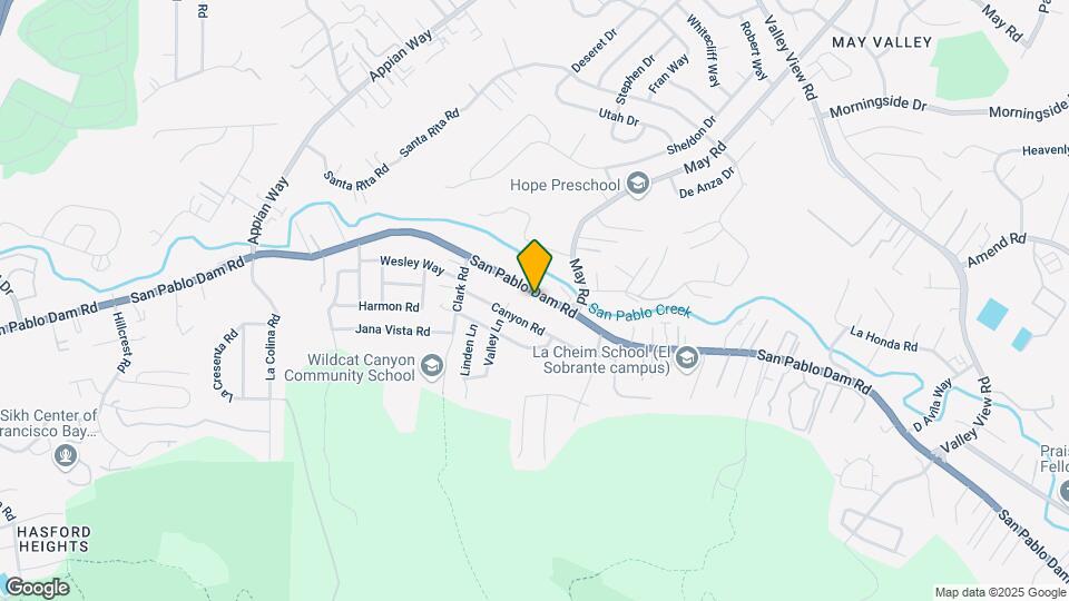 4666 San Pablo Dam Rd, Unit 15 Map and Location Details