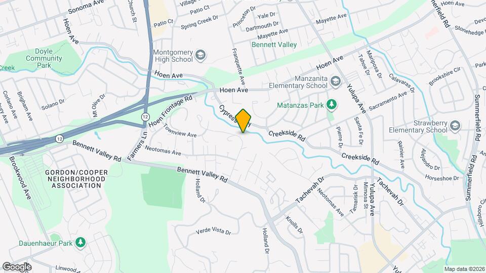 1560 Ronne Dr Mapa y Detalles de la Ubicación