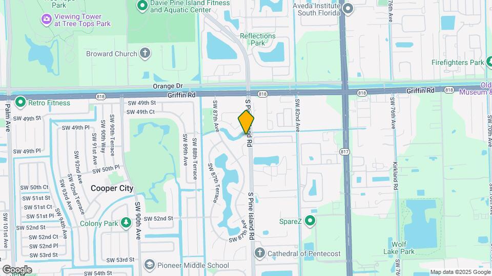 8619 SW 51st St Map and Location Details