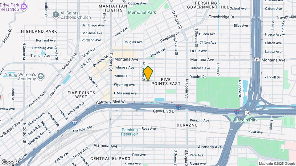 3215 Wyoming Ave Map and Location Details