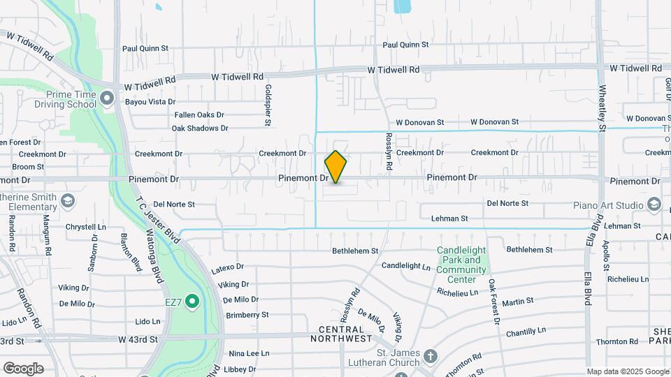 4025 Starbright St Map and Location Details