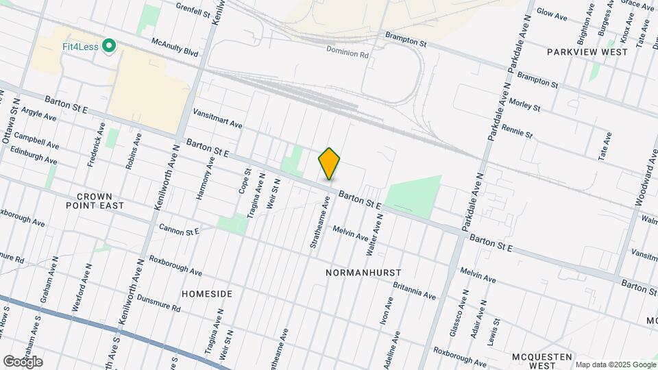 315 Strathearne Ave Map and Location Details