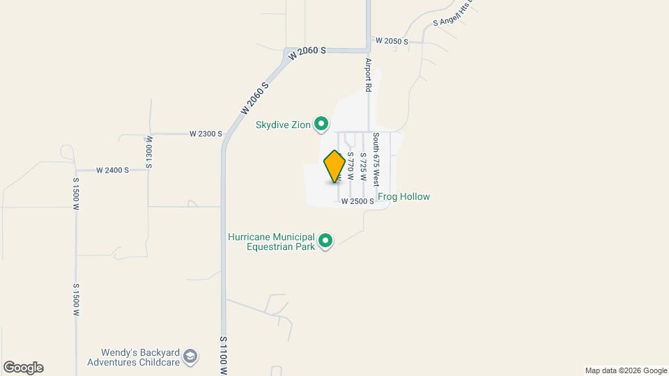 2462 S 780 W Map and Location Details