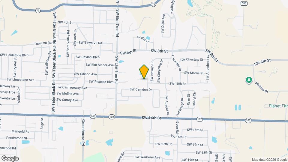 3003 SW Garrison Ln Map and Location Details