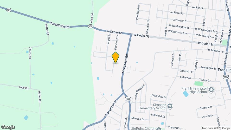 413 Fairview Ave Mapa y Detalles de la Ubicación