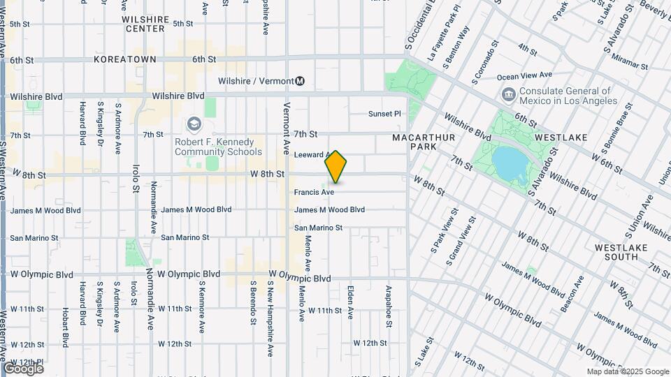 2877 Francis Ave Mapa y Detalles de la Ubicación
