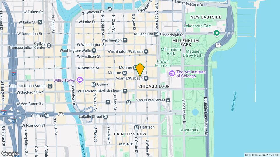 17 E Adams St, Unit 1 Mapa y Detalles de la Ubicación