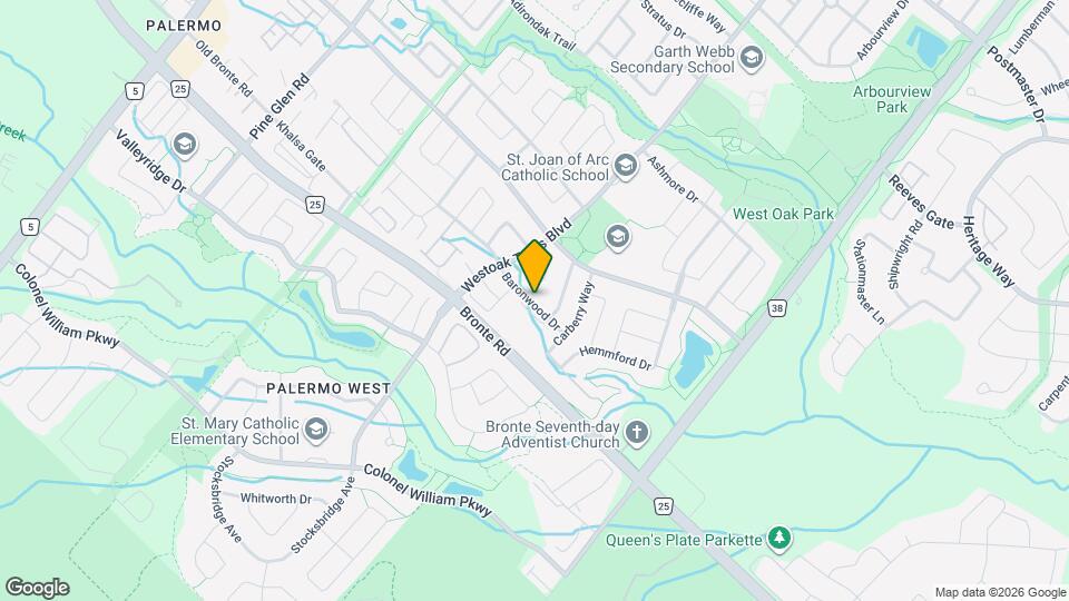 2159 Baronwood Dr Map and Location Details