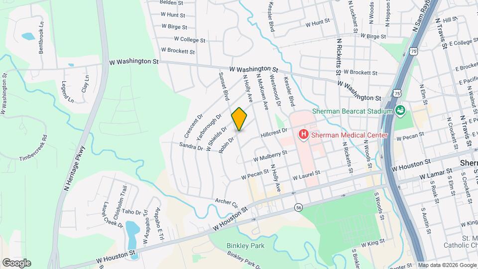 3501 Ballam St Map and Location Details