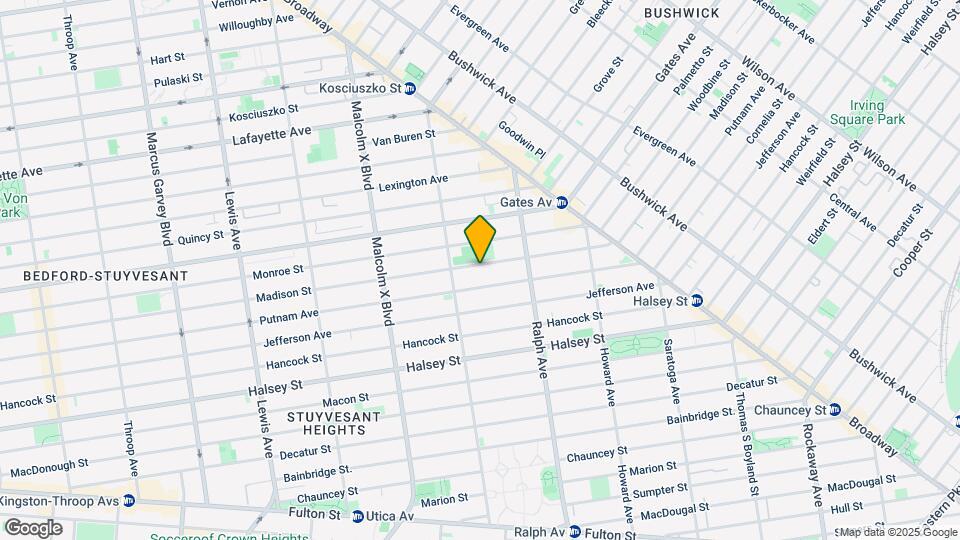 796 Madison St Map and Location Details