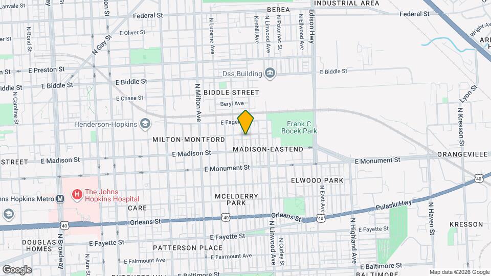 2729 Ashland Ave Map and Location Details