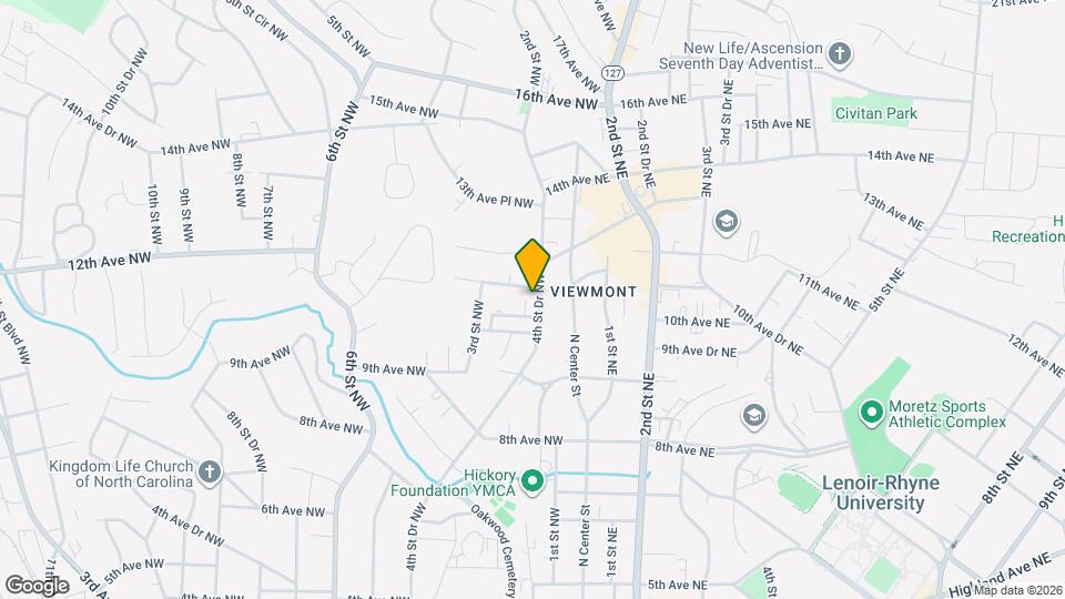 1133 4th St Dr NW Map and Location Details