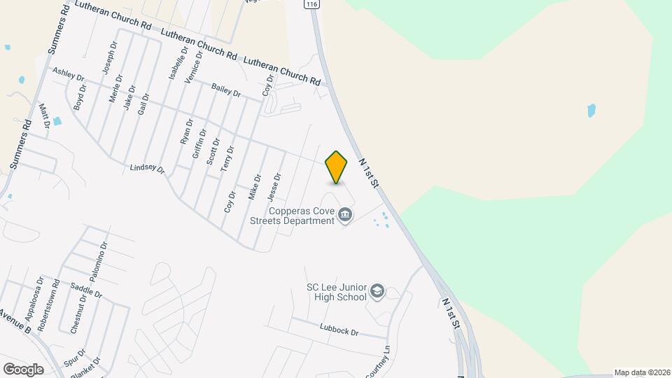 1226 Lehmann Dr Map and Location Details