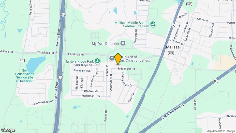 811 Ridgehurst Rd Map and Location Details