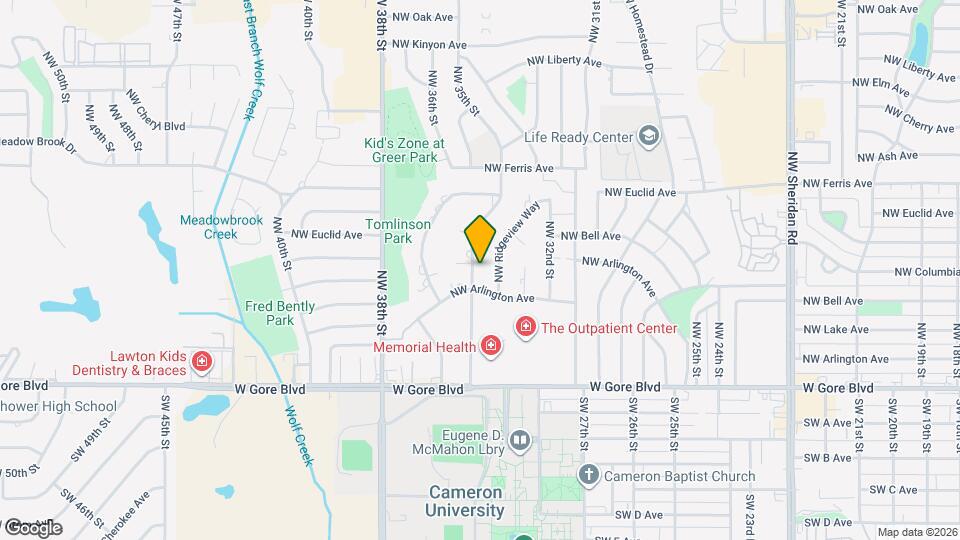 305 NW 35th St Map and Location Details