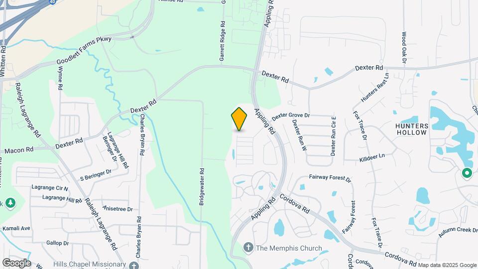 7402 Appling Mist Dr Map and Location Details