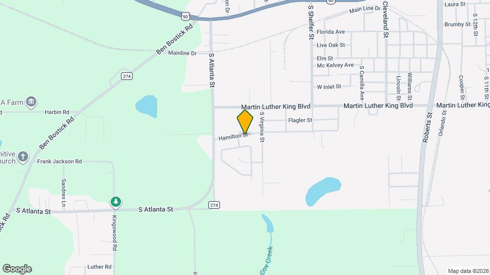 2135 Hamilton St Map and Location Details