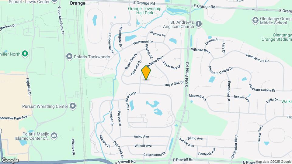 1639 Royal Oak Dr Map and Location Details