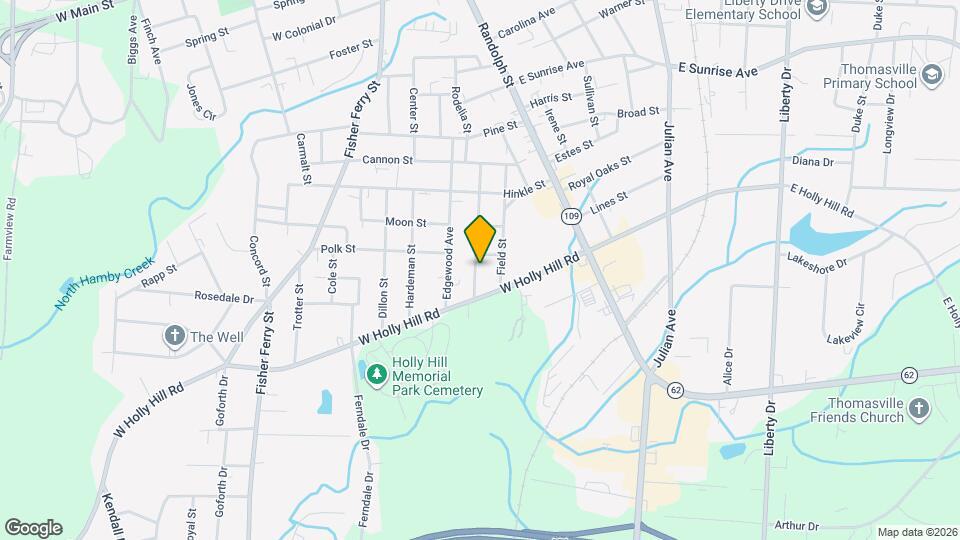 705 Pennington Ave Map and Location Details