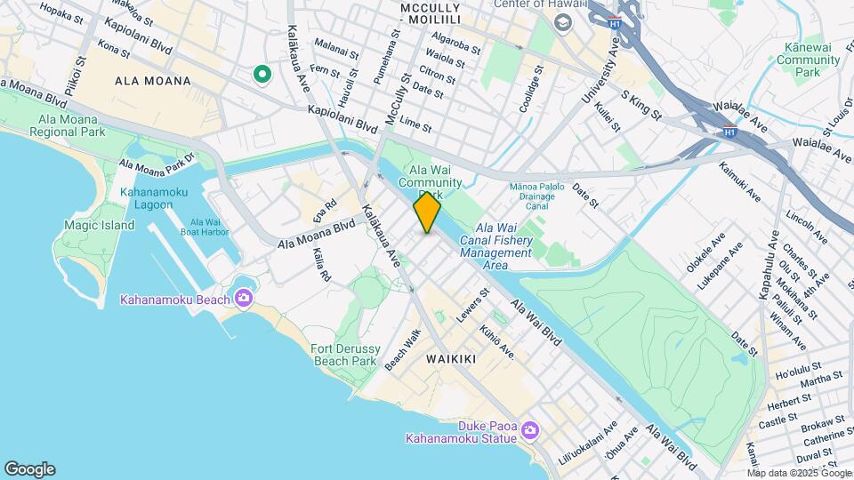 437 Namahana St Map and Location Details